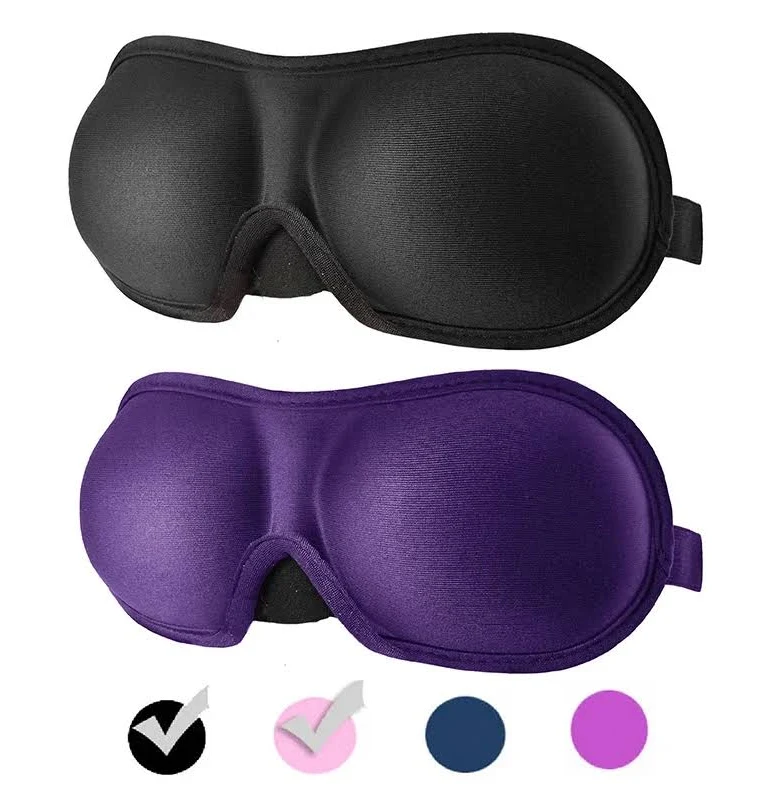 masque de nuit en soie
